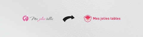 Neues Logo von Mes Jolies Tables