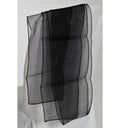 Nœud de chaise en organza noir