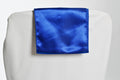 Nœud de chaise en satin bleu roi