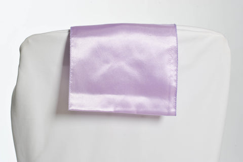 Nœud de chaise en satin parme