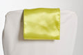Nœud de chaise en satin vert anis