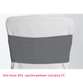 Bandeau de chaise en lycra gris foncé