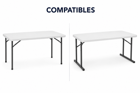 Compatibilité des housses de buffet et table juponnées