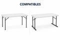 Compatibilité de la housse de table et buffet tombante