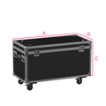 Dimensions de housse pour flight case sur-mesure