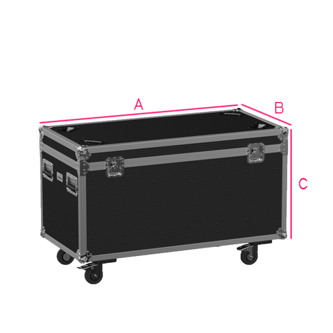 Dimensions de housse pour flight case sur-mesure
