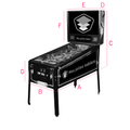 Housse pour flipper