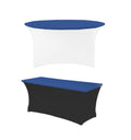 Housse de plateau de table bleu roi