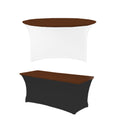 Housse de plateau de table marron foncé (chocolat)