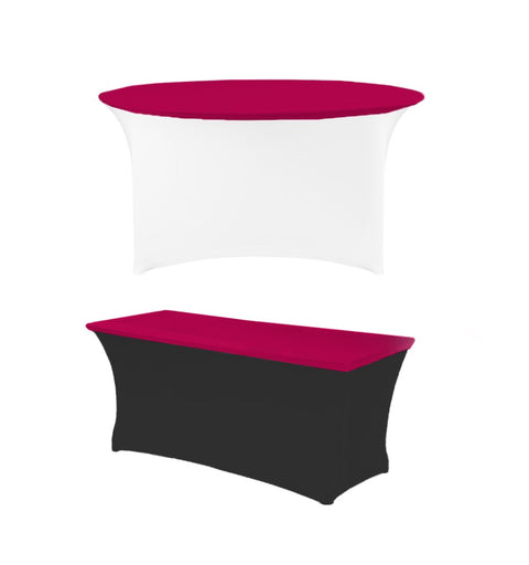Housse de plateau de table fuchsia
