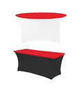 Housse de plateau de table rouge vif
