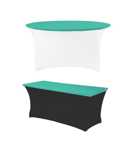 Housse de plateau de table vert d'eau