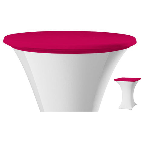 Housse pour plateau mange-debout fuchsia