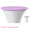 Housse de plateau mange-debout parme