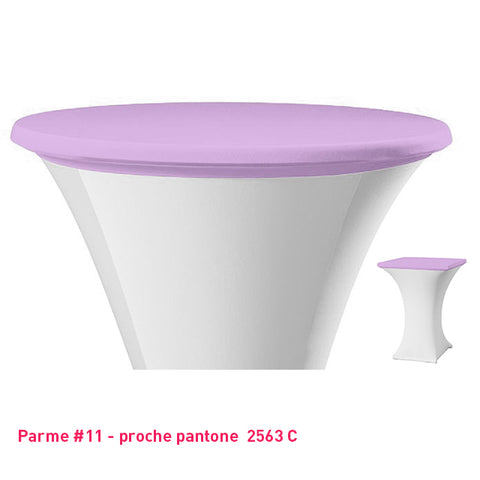 Housse de plateau mange-debout parme