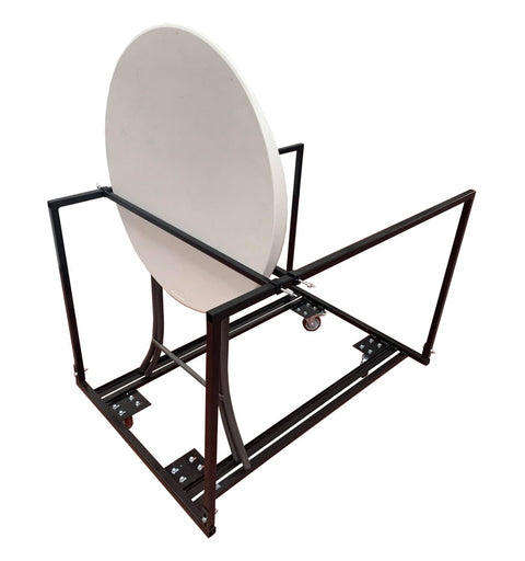 Chariot de Transport pour Tables Mange-Debout 80cm