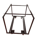 Chariot de Transport pour Tables Mange-Debout 80cm - Vue du dessus