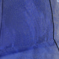 Chemin de Table en Organza bleu navy