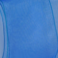 Chemin de Table en Organza bleu roi