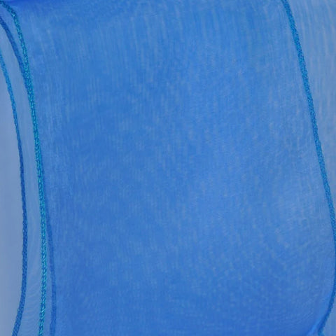 Chemin de Table en Organza bleu roi