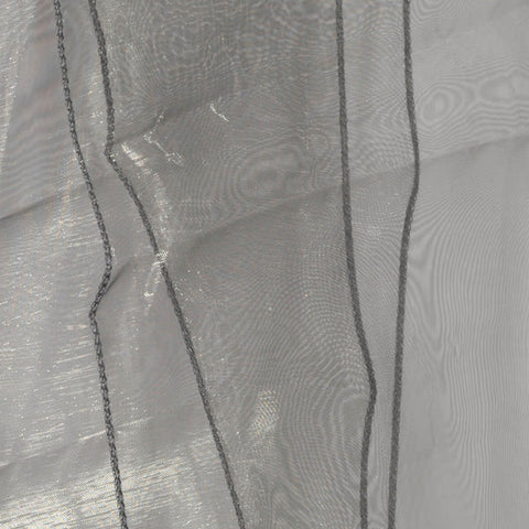 Chemin de Table en Organza gris clair