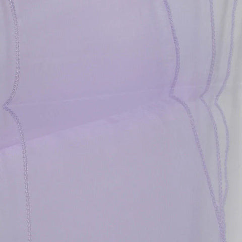 Chemin de Table en Organza parme