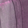 Chemin de Table en Organza violet prune