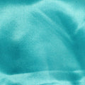 Surnappe/Chemin de table en satin  turquoise