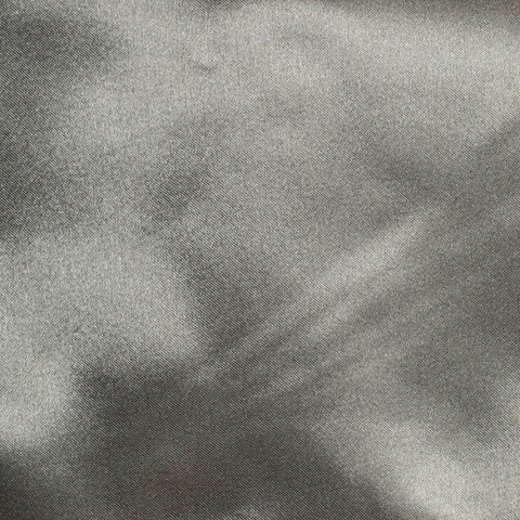 Surnappe/Chemin de table en satin gris foncé