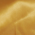 Surnappe/Chemin de table en satin jaune or