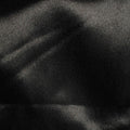 Surnappe/Chemin de table en satin noir