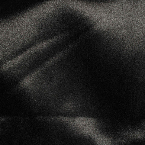 Surnappe/Chemin de table en satin noir