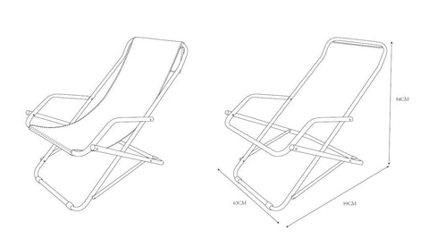 Dimensions du transat