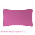 Rectangle voile en lycra événementiel rose bonbon