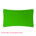 Rectangle voile en lycra événementiel vert fluo