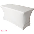 Housse de buffet/table blanche