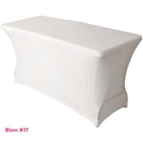 Housse de buffet/table blanche