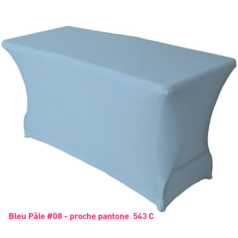 Housse de table/buffet bleu pâle