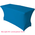 Housse de table/buffet bleu saphyr