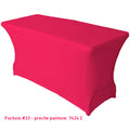 Housse de buffet/table fuchsia