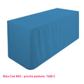 Nappe de table/buffet bleu ciel
