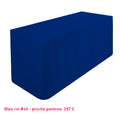 Nappe de table/buffet bleu roi