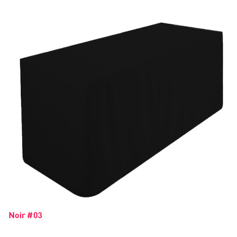 Nappe de table/buffet noire