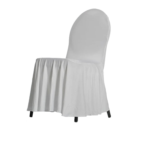 Housse de Chaise avec Juponnage en lycra