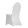 Housse de Chaise dos plissé en lycra