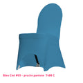 Housse de Chaise Universelle bleu ciel