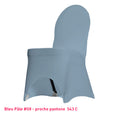 Housse de Chaise Universelle bleu pastel