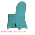Housse de Chaise Universelle turquoise