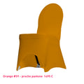 Housse de Chaise Universelle - Tissu Lycra Premium 210g/m² - Mes Jolies Tables