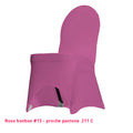 Housse de Chaise Universelle rose bonbon